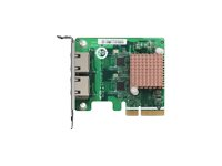 QNAP QXG-2G2T-I225 - Nettverksadapter - PCIe 2.0 x2 lav profil - 2.5GBase-T x 2 - for QNAP QGD-1600, TS-1232, 1253, 251, 253, 432, 453, 653, 832, 853, h1283, h977, TVS-672, 872 QXG-2G2T-I225