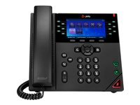 Poly VVX 450 - OBi Edition - VoIP-telefon - treveis anropskapasitet - SRTP, SIP, SDP - 12 linjer - svart 89B60AA