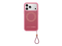 OtterBox Sole Series - Baksidedeksel for mobiltelefon - robust - MagSafe-samsvar - nylonstoff, polykarbonatlag, termoplastisk elastomer (TPE) - Xtra Hot (rosa) - for Apple iPhone 17 Pro Max 77-99411