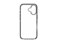 Zagg Santa Cruz - Baksidedeksel for mobiltelefon - grafen - kullsort, gjennomsiktig - for Apple iPhone 17 702318868