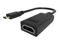 VISION - Video adapter - USB-C hann til HDMI hunn - svart - støtte for 4K 60 Hz (3840 x 2160) TC-USBCHDMI8K/BL