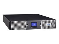 Eaton 9PX Lithium-ion - Netpack - UPS (rackmonterbar/ekstern) - AC 200/208/220/230/240 V - 2400 watt - 3000 VA - enkeltfase - Ethernet 10/100/1000, RS-232, USB - utgangskontakter: 10 - 2U - 19" - svart, sølv 9PX3000IRTN-L