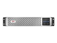 APC Smart-UPS Li-Ion 1000VA Short Depth with SmartConnect - UPS (kan monteres i rack) - AC 220/230/240 V - 800 watt - 1000 VA - RS-232, USB - utgangskontakter: 6 - 2U - svart - for P/N: AR106V, AR4018SPX432, AR4024SP, AR4024SPX429, AR4024SPX431, AR4024SPX432 SMTL1000RMI2UC