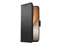 Screenor Smart - Lommebok for mobiltelefon - økolær, termoplast-polyuretan (TPU) - svart - for Honor 8 Pro 27936SN