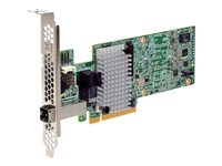 Broadcom MegaRAID SAS 9380-4i4e - Diskkontroller - 4 Kanal - SATA / SAS 12Gb/s - lav profil - RAID RAID 0, 1, 5, 6, 10, 50, JBOD, 60 - PCIe 3.0 x8 05-25190-02