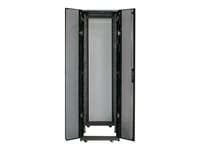 APC NetShelter SX Deep Enclosure with Sides - Rack skap - svart - 42U - 19" AR3300X717