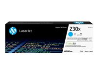 HP 230X - Cyan - original - LaserJet - tonerpatron (W2301X) - for Color LaserJet Pro 4201, 4203, MFP 4301, MFP 4303 W2301X