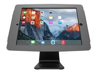 Compulocks Space 360 iPad 12.9" Counter Top Kiosk Black - Innhegning - Tyverisikker - for nettbrett - låsbar - høyverdig aluminium - svart - for Apple 12.9-inch iPad Pro (1. generasjon, 2. generasjon) 303B290SENB