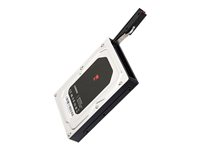 Kingston - Uttagbar harddiskramme - fra 3,5" til 2,5" - svart SNA-DC2/35