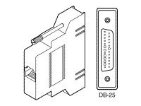 Cisco - Seriell adapter - RJ-45 (hunn) til DB-25 (hann) - for Cisco 2509, 2509-ET, 2510, 2511, 2512 CAB-25AS-MMOD=