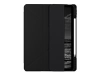 dbramante1928 London ICON - Lommebok for nettbrett - plastikk - midnatt - for Apple 12.9-inch iPad Pro (5. generasjon, 6. generasjon); 13-inch iPad Air (M2, M3) LOIAICBL6826