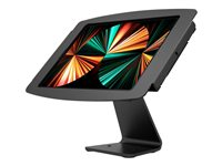 Compulocks iPad Pro 12.9" (3-6th Gen) Space Enclosure Rotating Counter Stand - Monteringssett (spindel, hus, avtakbar deksel for forsideknapp, trimmesett, 2 nøkler, VESA-monteringssokkel) - for nettbrett - låsbar - svart - skjermstørrelse: 12.9" - skrivebord - for Apple 12.9-inch iPad Pro (3. generasjon, 4. generasjon, 5. generasjon, 6. generasjon) 303B299PSENB