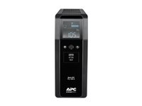 APC Back-UPS Pro BR1200SI - UPS - AC 220-240 V - 720 watt - 1200 VA - USB - utgangskontakter: 8 - svart BR1200SI