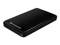 Transcend StoreJet 25A3 - Harddisk - 2 TB - ekstern (bærbar) - 2.5" - USB 3.0 - svart TS2TSJ25A3K