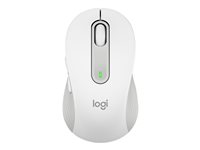 Logitech Signature M650 L - Mus - stor størrelse - optisk - 5 knapper - trådløs - 2.4 GHz, Bluetooth - Logitech Logi Bolt USB-mottaker - elfenbenshvit 910-006238