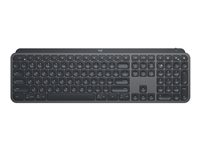 Logitech MX Keys Combo for Business - Tastatur- og mussett - bakbelysning - trådløs - Bluetooth LE - QWERTY - Pan Nordic - grafitt 920-010931