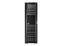 APC Symmetra PX All-In-One 32kW Scalable to 48kW - UPS - AC 400 V - 32 kW - 32000 VA - 3-faset - utgangskontakter: 1 - 42U - svart SY32K48H-PD