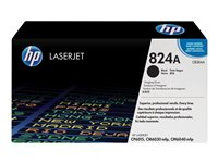 HP 824A - Svart - original - trommelsett - for Color LaserJet CM6040, CM6040f, CM6049f, CP6015de, CP6015dn, CP6015n, CP6015x, CP6015xh CB384A