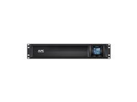 APC Smart-UPS C 3000VA LCD - UPS (kan monteres i rack) - AC 230 V - 2100 watt - 3000 VA - USB - utgangskontakter: 9 - 2U - svart - for P/N: AR4018SPX432, AR4024SP, AR4024SPX429, AR4024SPX431, AR4024SPX432, NBWL0356A SMC3000RMI2U