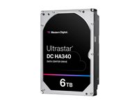 WD Ultrastar DC HA340 WUS721206BLE6L4 - Harddisk - Data Center - 6 TB - intern - 3.5" - SATA 6Gb/s - 7200 rpm - buffer: 256 MB 0B47077