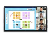 Dell Pro 75 Plus 4K Touch Monitor P7525QT - 75" Diagonalklasse (74.5" synlig) LED-bakgrunnsbelyst LCD-skjerm - interaktiv - med pekeskjerm (multiberørings) - 4K UHD (2160p) 3840 x 2160 DELL-P7525QT