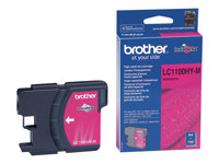Brother LC1100HYM - Høy ytelse - magenta - original - blekkpatron - for Brother DCP-6690CW, MFC-5890CN, MFC-6490CW LC1100HYMBPDR