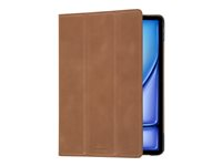 dbramante1928 Risskov - Lommebok for nettbrett - helnarvet lær - gyllenbrun - 10.9" - 11" - for Apple 11-inch iPad Air (M2) RIIAGT006170