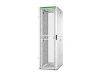 APC NetShelter SX Gen 2 - Rack skap - 2436H x 750W x 1200D mm, with sides - står på gulv - hvit - 52U - 19" - TAA-samsvar AR3358W2