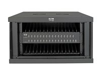 Eaton Tripp Lite Series 32-Device USB Charging Station Cabinet with Sync for Smartphones, Wall Mount and Desktop Options, 230V, BS1363 to C13 Plug, Black - Lader for flere enheter skap - med sikringsbryter - skrivebord, veggmonterbar - svart CSDXB32USB