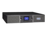 Eaton 9PX Lithium-ion - Netpack - UPS (rackmonterbar/ekstern) - AC 200/208/220/230/240 V - 1500 watt - 1500 VA - enkeltfase - Ethernet 10/100/1000, RS-232, USB - utgangskontakter: 8 - 2U - 19" - svart, sølv 9PX1500IRTN-L