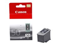 Canon PG-50 - Svart - original - blekkbeholder - for FAX JX200, JX210, JX500, JX510; FAXPHONE JX510; PIXMA MP160, MP180, MP460, MX300, MX310 0616B001