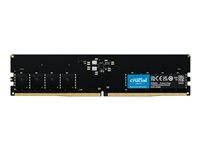 Crucial - DDR5 - modul - 16 GB - DIMM 288-pin - 4800 MHz / PC5-38400 - CL40 - 1.1 V - ikke-bufret - ikke-ECC CT16G48C40U5