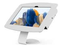 Compulocks Galaxy Tab A8 10.5" Space Enclosure Core Counter Stand or Wall Mount - Monteringssett (stativ) - 45° synsvinkel - for nettbrett - låsbar - aluminium, stål - hvit - skjermstørrelse: 10.5" - monteringsgrensesnitt: 100 x 100 mm - veggmonterbar, skranke - for Samsung Galaxy Tab A8 111W105GA8SW