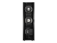APC InRow RC - Rack for kjølevann for klimaanleggs-kjølesystem - 460 - 480 V - svart - 42U ACRC602P