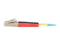 C2G LC-LC 10Gb 50/125 OM3 Duplex Multimode PVC Fiber Optic Cable (LSZH) - Nettverkskabel - LC multimodus (hann) til LC multimodus (hann) - 1 m - fiberoptisk - dupleks - 50 / 125 mikroner - OM3 - halogenfri - akvamarin 85549