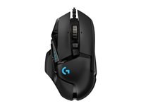 Logitech Gaming Mouse G502 (Hero) - Mus - optisk - 11 knapper - kablet - USB 910-005471