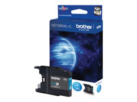 Brother LC1280XLC - Cyan - original - blekkpatron - for Brother MFC-J5910DW, MFC-J6510DW, MFC-J6710DW, MFC-J6910DW LC1280XLC