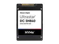 WD Ultrastar DC SN840 WUS4BA1A1DSP3X1 - SSD - 15360 GB - intern - 2.5" - U.2 PCIe 3.1 x4 (NVMe) 0TS1881