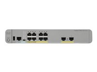 Cisco Catalyst 3560CX-8PT-S - Switch - Styrt - 10 x 10/100/1000 (PoE+) - stasjonær, rackmonterbar, DIN-skinnemonterbar, veggmonterbar - PoE+ (146 W) WS-C3560CX-8PT-S