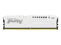 Kingston FURY Beast - DDR5 - modul - 16 GB - DIMM 288-pin - 5200 MHz / PC5-41600 - CL40 - 1.25 V - ikke-bufret - on-die ECC - hvit KF552C40BW-16