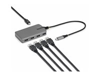 StarTech.com - Hub - 4 x USB 3.2 Gen 1 + 1 x USB-C + 1 x USB-C 3.2 Gen 1 - stasjonær 5G4AC-USB-C-HUB