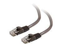 C2G Cat5e Booted Unshielded (UTP) Network Patch Cable - Koblingskabel - RJ-45 (hann) til RJ-45 (hann) - 10 m - UTP - CAT 5e - formstøpt, uten hindringer, flertrådet - brun 83679