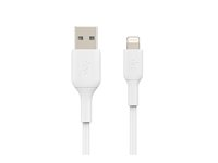 Belkin BOOST CHARGE - Lightning-kabel - Lightning hann til USB hann - 15 cm - hvit CAA001BT0MWH