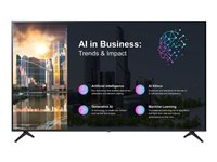 LG 75PK640S - 75" Diagonalklasse PK640S Series LED-bakgrunnsbelyst LCD TV - intelligent skilting - webOS - 4K UHD (2160p) 3840 x 2160 - HDR - Direct LED - svart 75PK640S