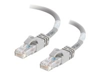 C2G Cat6 Booted Unshielded (UTP) Network Patch Cable - Koblingskabel - RJ-45 (hann) til RJ-45 (hann) - 7 m - UTP - CAT 6 - formstøpt, uten hindringer, flertrådet - grå 83371