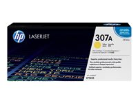 HP 307A - Gul - original - LaserJet - tonerpatron (CE742A) - for Color LaserJet Professional CP5225, CP5225dn, CP5225n CE742A