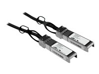 StarTech.com Cisco SFP-H10GB-CU1M Compatible 1m 10G SFP+ to SFP+ Direct Attach Cable Twinax, 10GbE SFP+ Copper DAC 10Gbps Low Power Passive Transceiver Module DAC, Cisco Firepower ASR920 - Lifetime Warranty (SFPCMM1M) - Direktekoblingskabel - SFP+ til SFP+ - 1 m - toakset - for P/N: ET10GSFP, PEX10000SFPI, PEX10GSFP4I, PEX20000SFPI SFPCMM1M