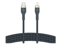 Belkin BOOST CHARGE - Lightning-kabel - 24 pin USB-C hann til Lightning hann - 1 m - blå CAA011BT1MBL