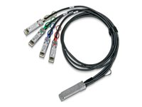 NVIDIA - 100GBase-CU direkte tilkoblingskabel - QSFP28 til SFP28 - 3.5 m - passiv, hybrid 980-9I48X-00C03A