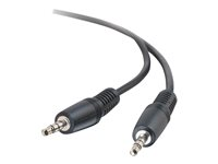 C2G - Lydkabel - mini-phone stereo 3.5 mm hann til mini-phone stereo 3.5 mm hann - 3 m - skjermet 80118